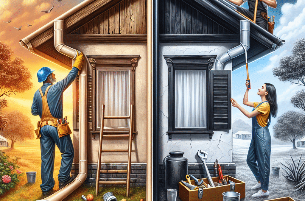 Gutter Repair vs. Replacement: When to Fix or Install New Gutters for Your Home